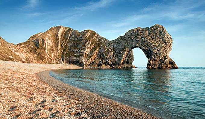 Durdle Door near to Lulworth Cove