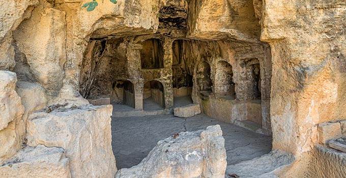 Tombs of the kings in Pathos