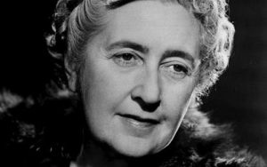 British author Agatha Christie