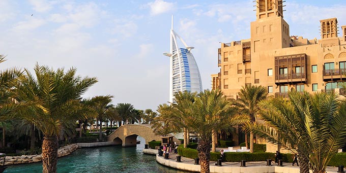 Burj Al Arab hotel in Dubai