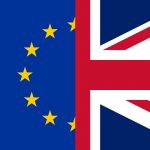 EU UK friendship flag