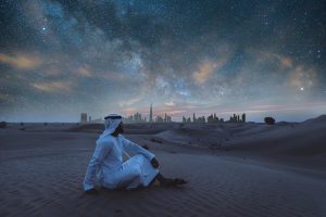 Sleeping under the desert stars in Dubai